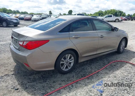 2014 Hyundai Sonata Gls из США, поврежденный, VIN 5NPEB4AC9EH932840